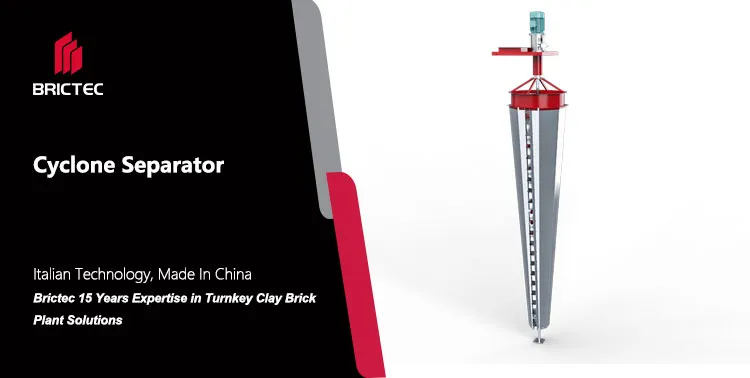 ماشین خشک کردن جدا کننده سیکلون برای خشک کردن آجر خاکستری در پردازش 0