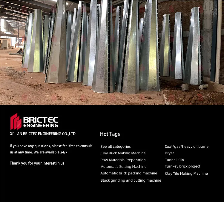 ماشین خشک کردن جدا کننده سیکلون برای خشک کردن آجر خاکستری در پردازش 6