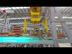 سیستم تخلیه و بسته بندی آجر خاکستری