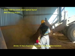 BRICTEC Box Feeder برای ماشین آلات پردازش مواد اولیه ساخت آجر